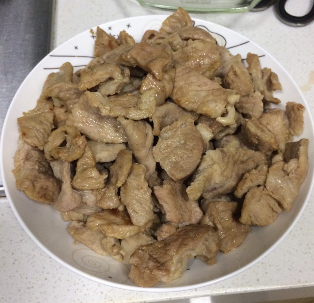 盐煎梅花肉