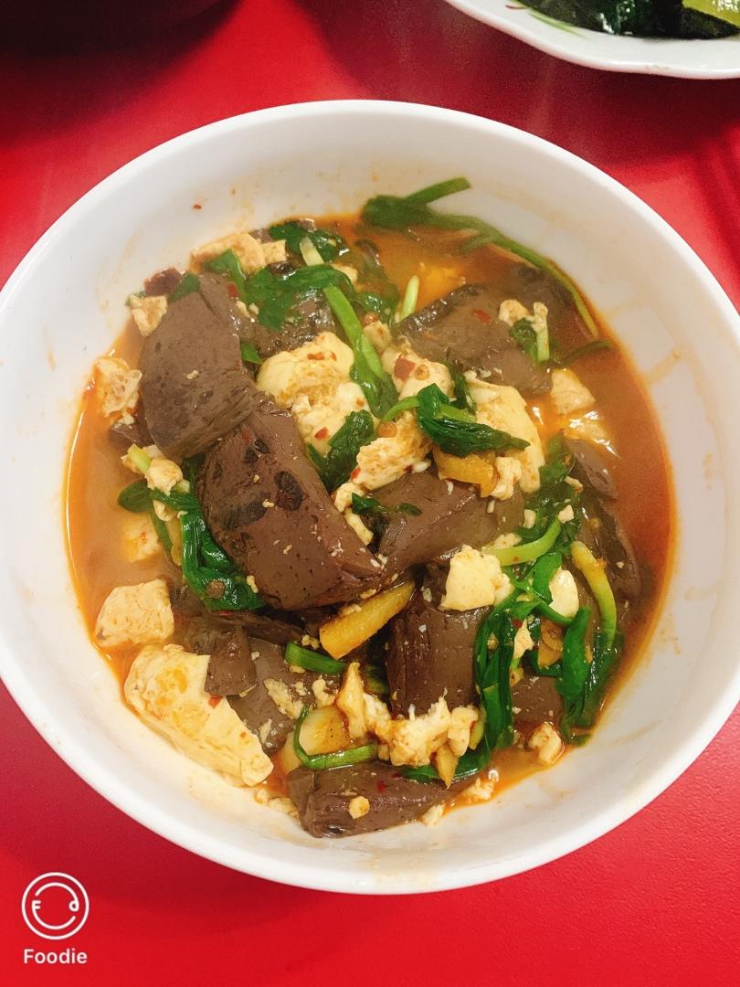 鸭血豆腐