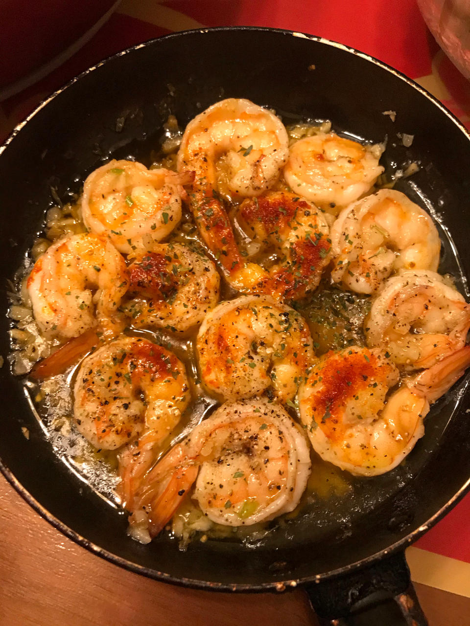 西班牙蒜蓉虾（视频）