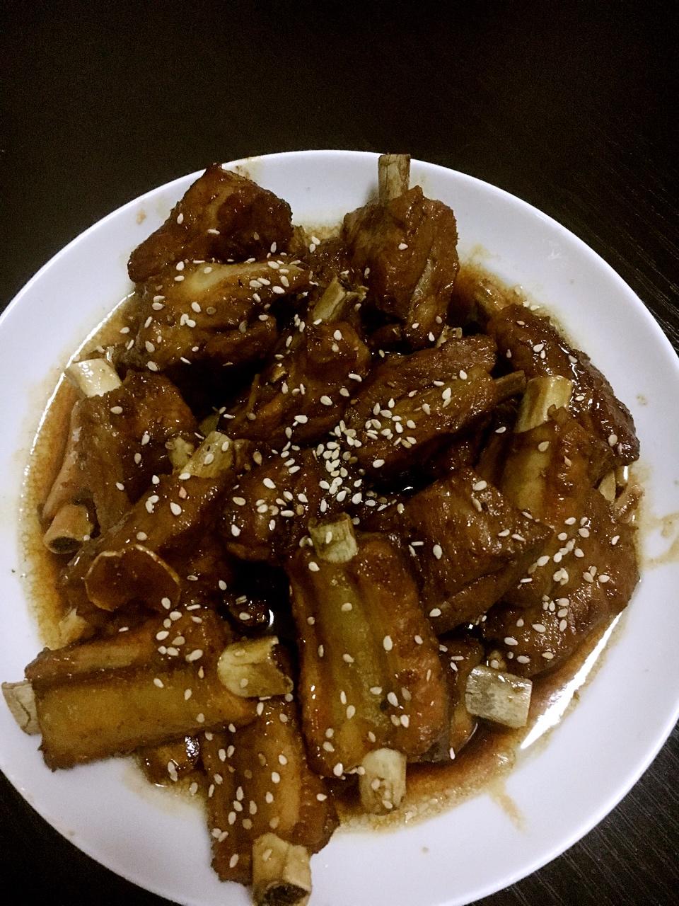 懒人版糖醋排骨