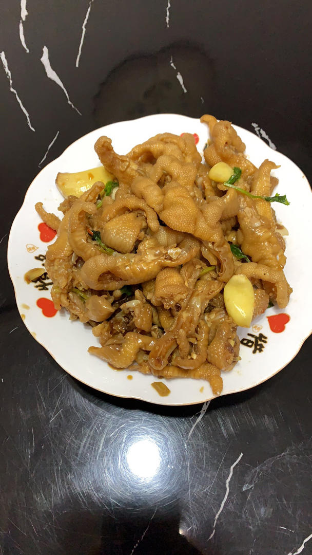 自制泡椒凤爪 腊八蒜泡椒凤爪