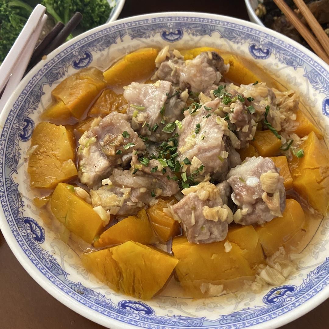 蒜香蒸排骨（骨头都咬碎🙈）