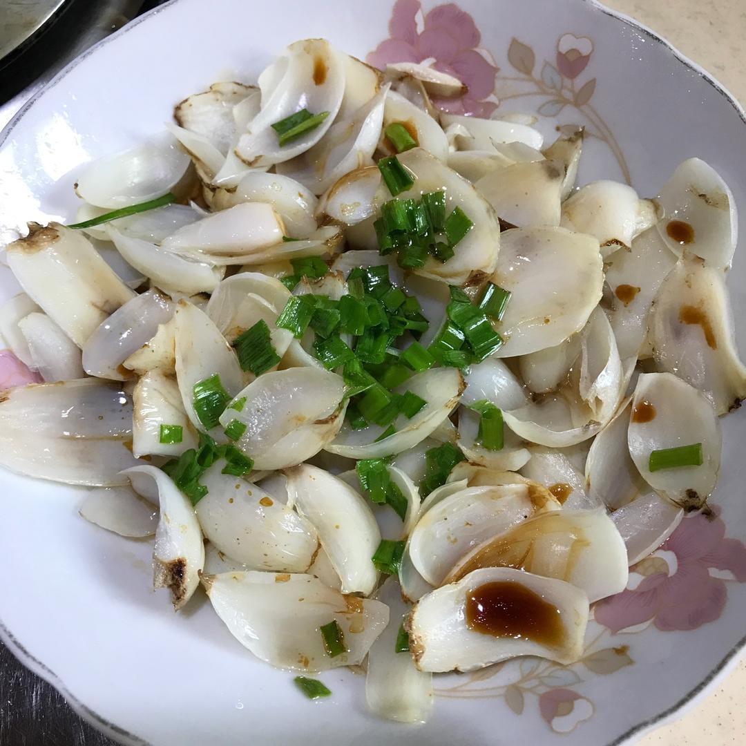 清爽葱油百合