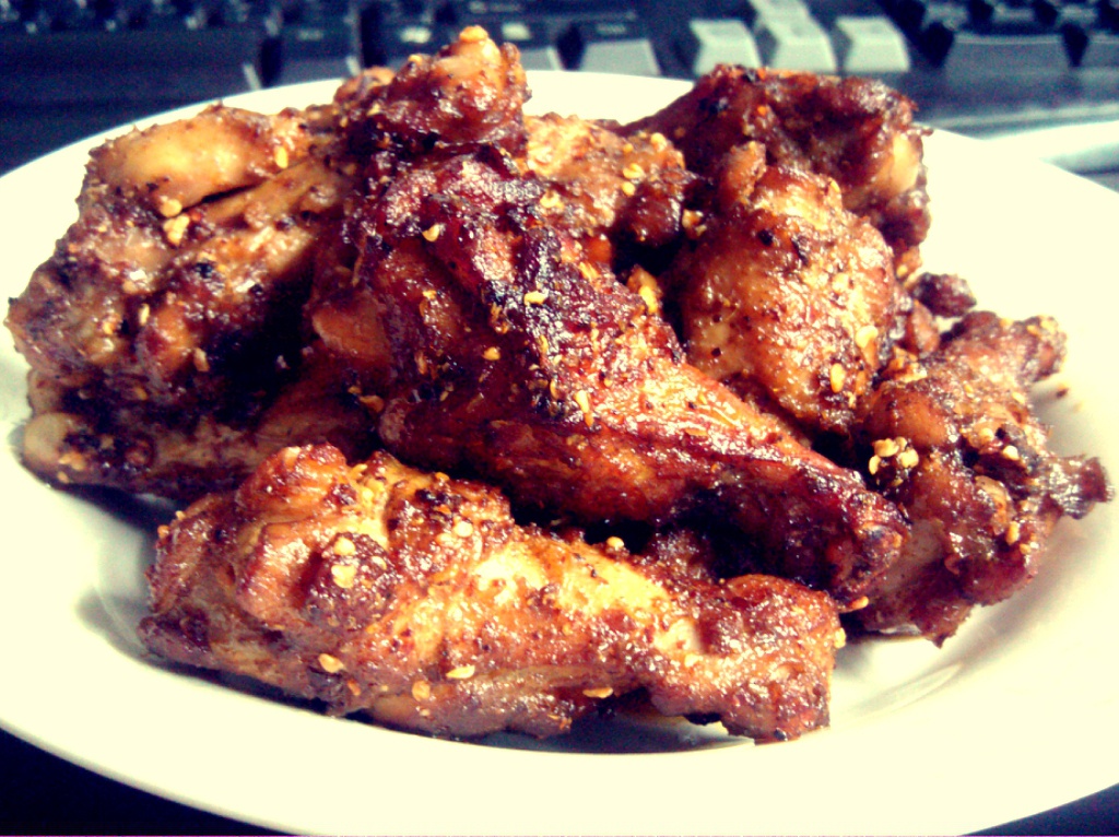 香辣炸鸡翅