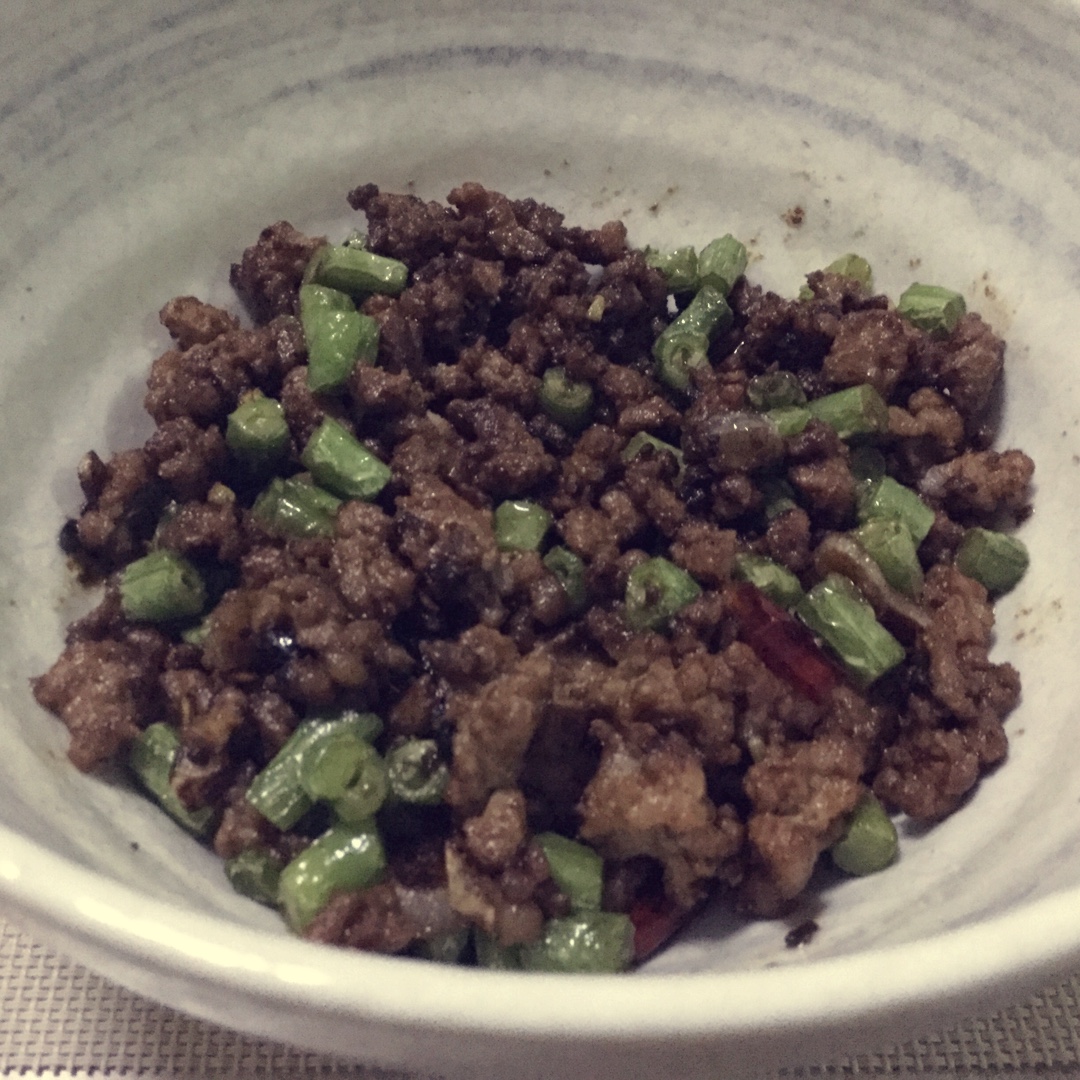 肉末四季豆