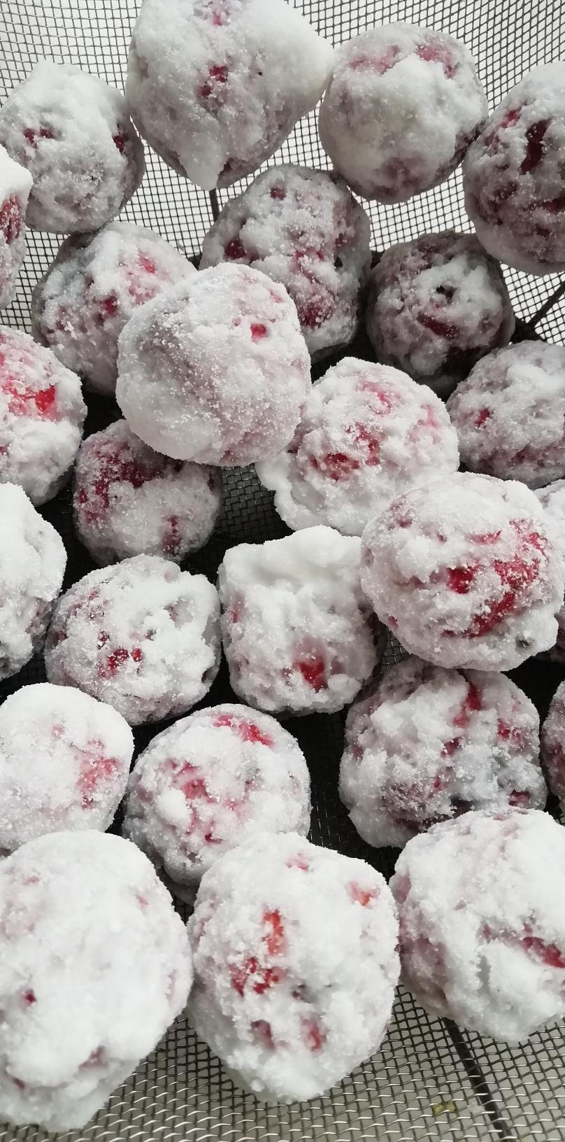 雪花山楂球 酸甜爽口 开胃又好吃 附细节视频详解