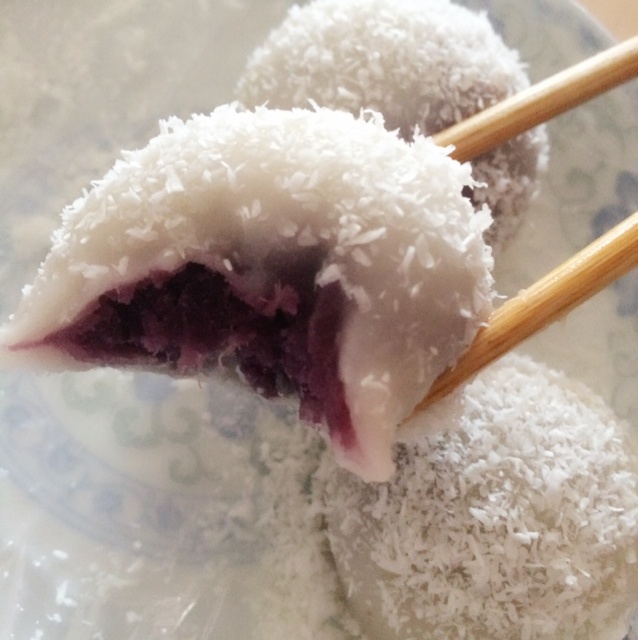 紫薯糯米糍