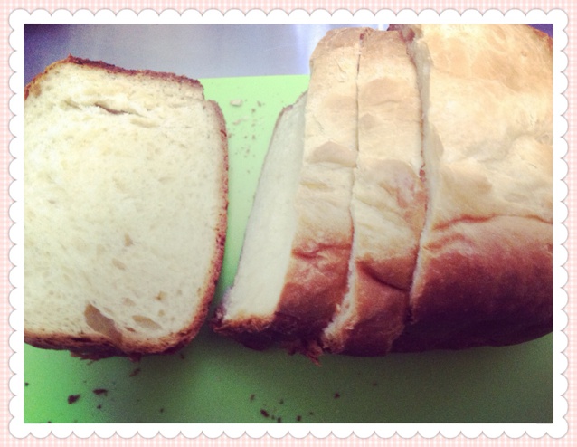 超级好吃的原味面包（面包机版）