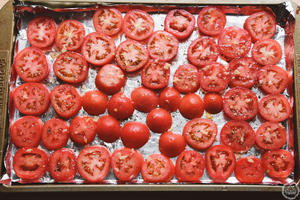 配饭配面配什么都好吃到爆的烤番茄的做法 步骤2