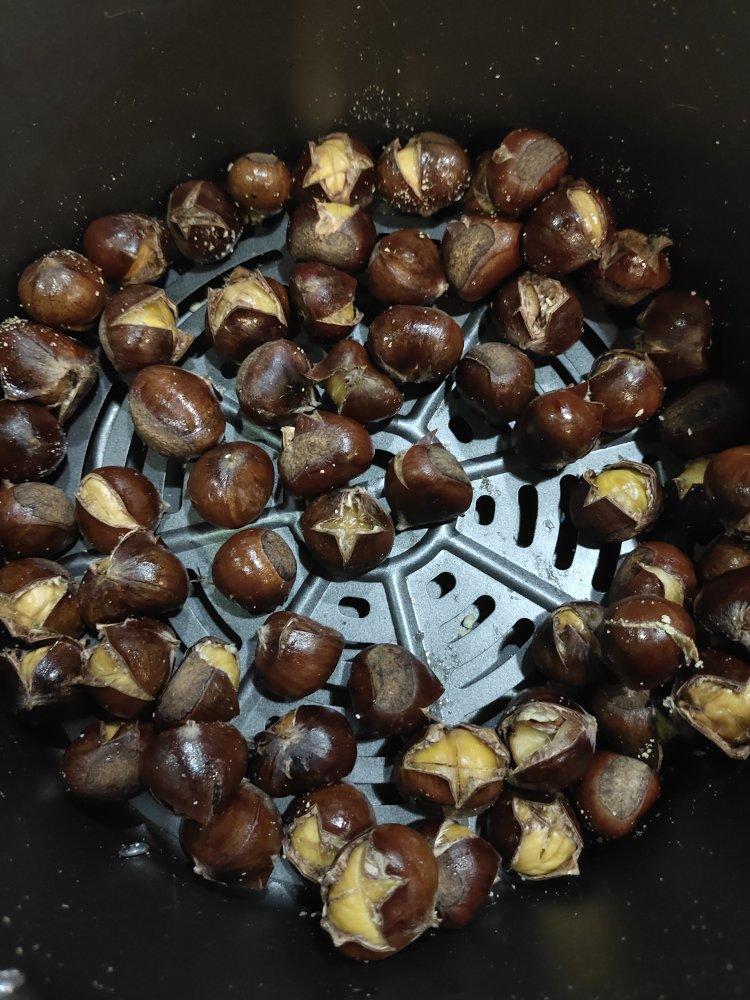 空气炸锅美食28-无油烤栗子