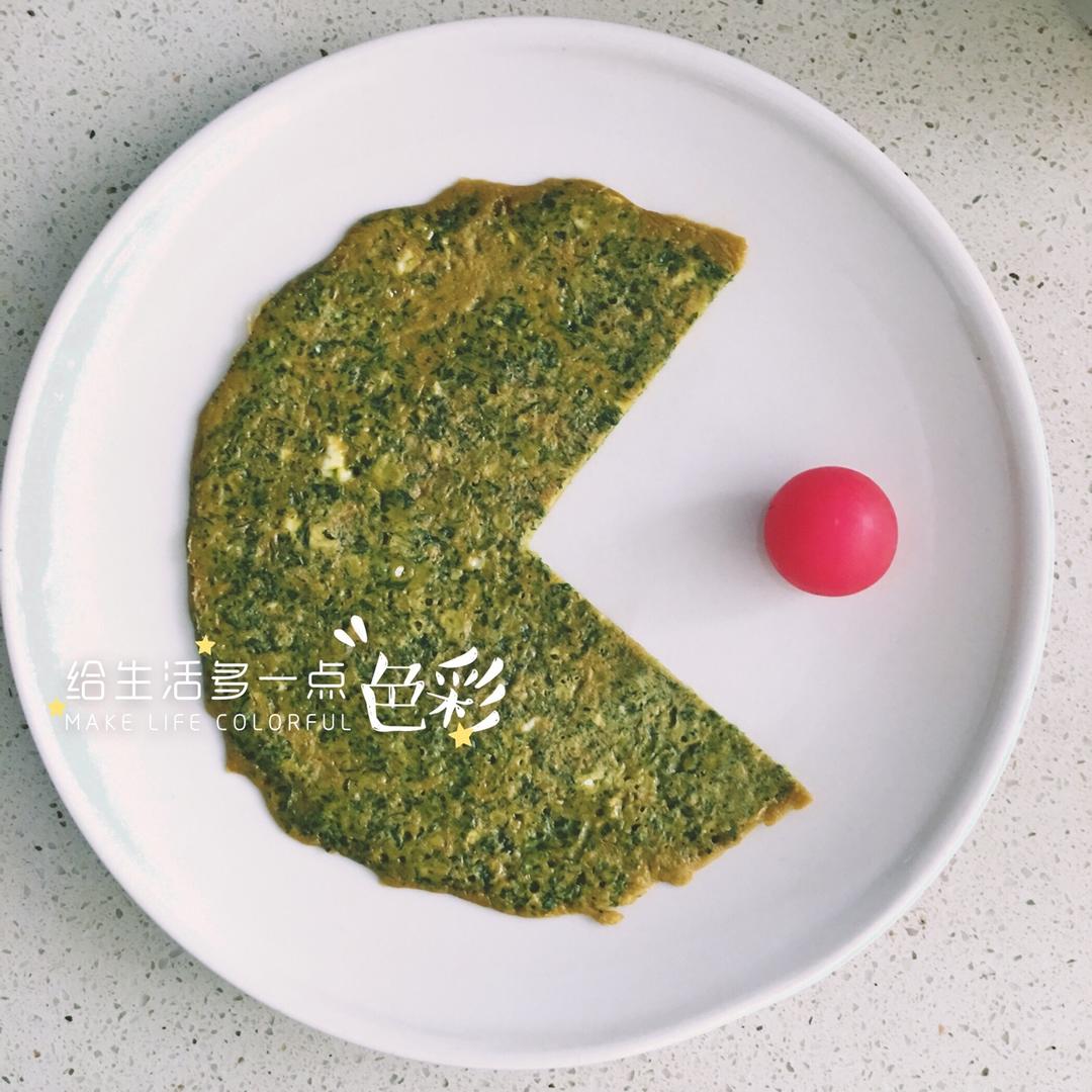 艾草煎鸡蛋
