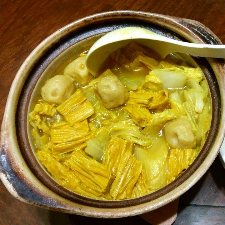 咖喱鱼丸粗面