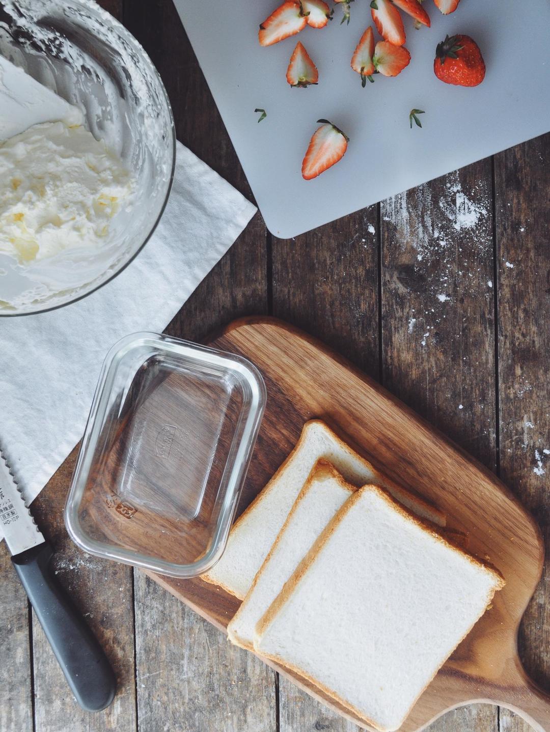 纯奶手撕吐司的做法 步骤1