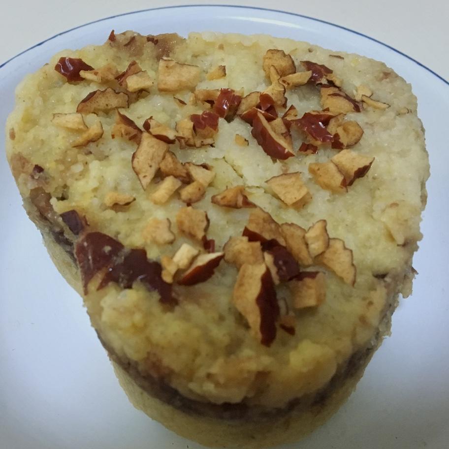 桂花豆沙小米糕