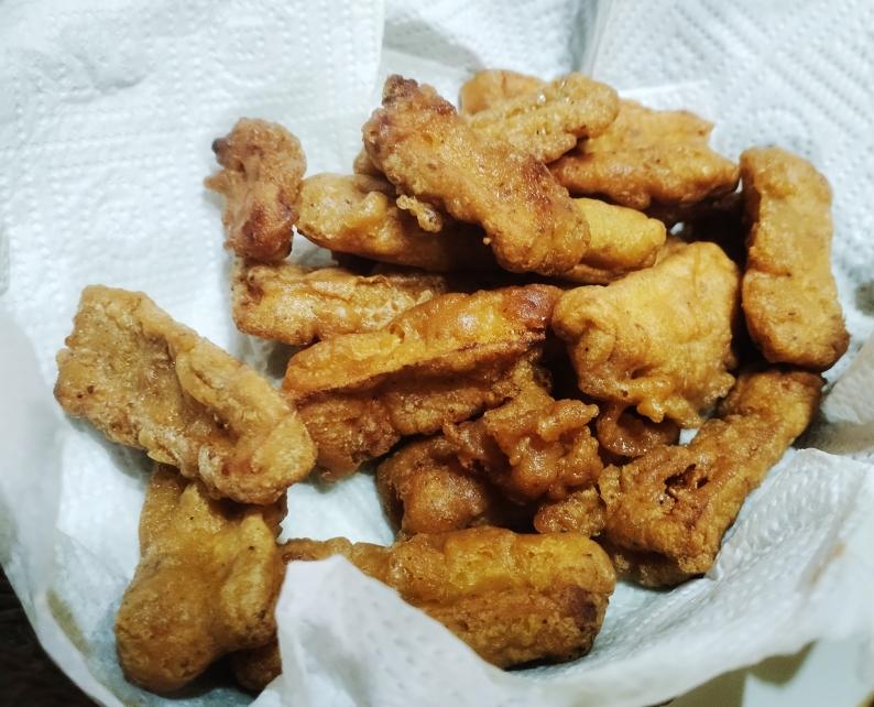 素版“小酥肉”杏鲍菇
