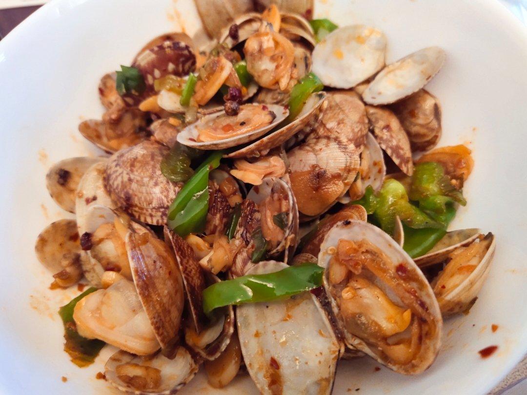 爆炒花蛤