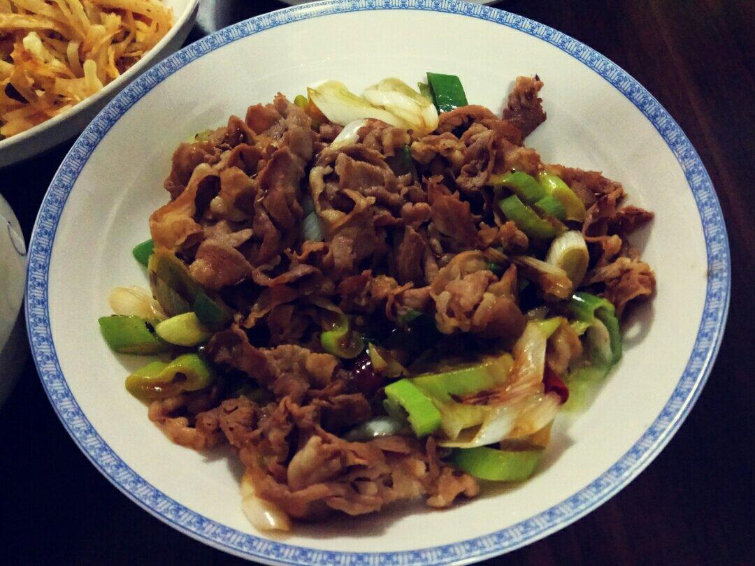 葱爆羊肉
