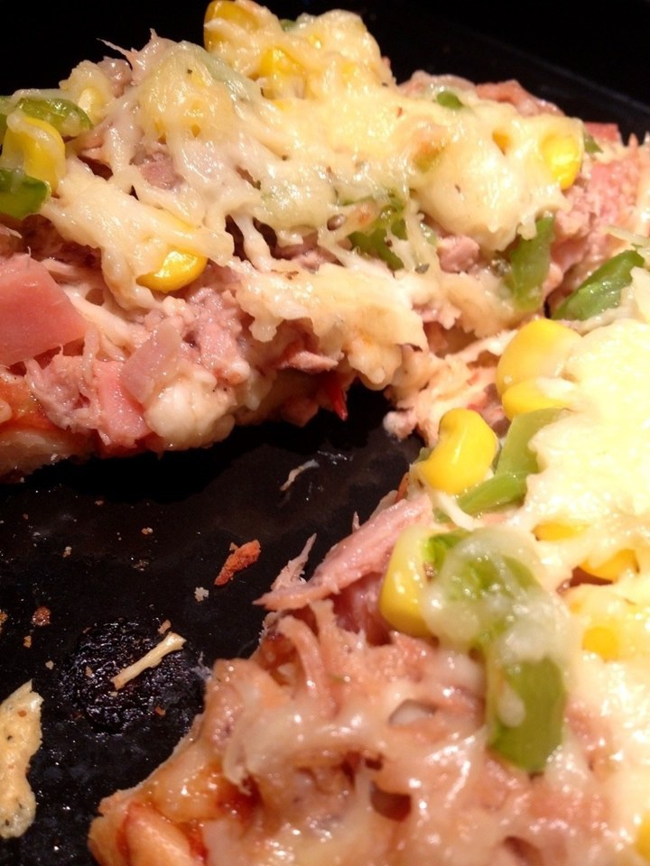 金枪鱼火腿pizza