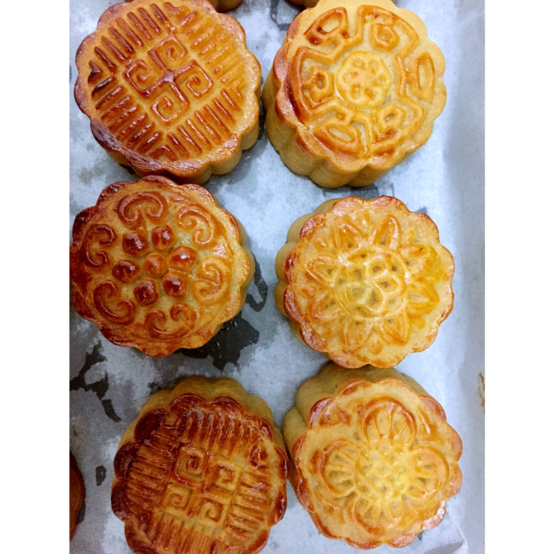 sophie沈做的广式豆沙月饼君之配方