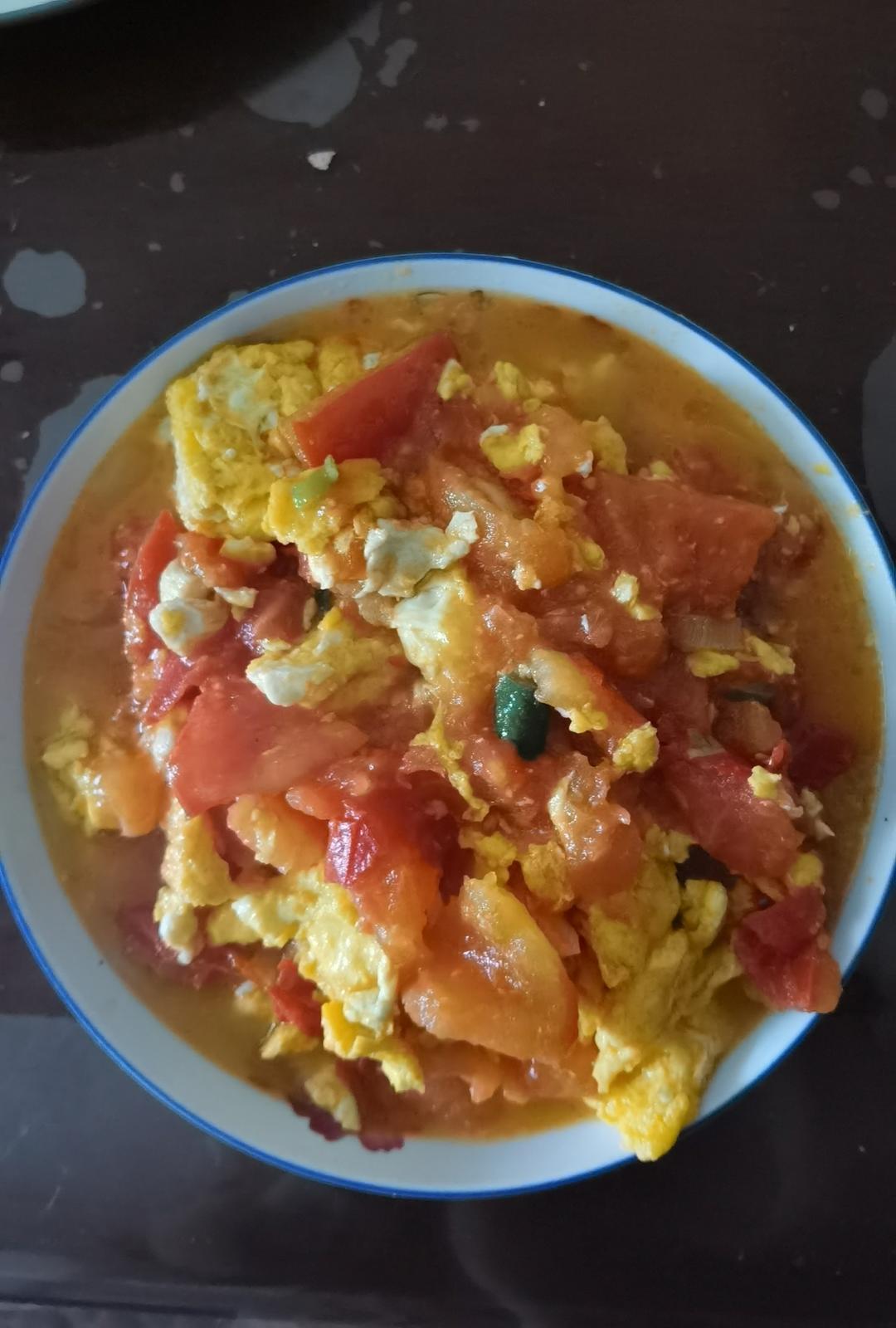 超嫩滑的番茄炒蛋