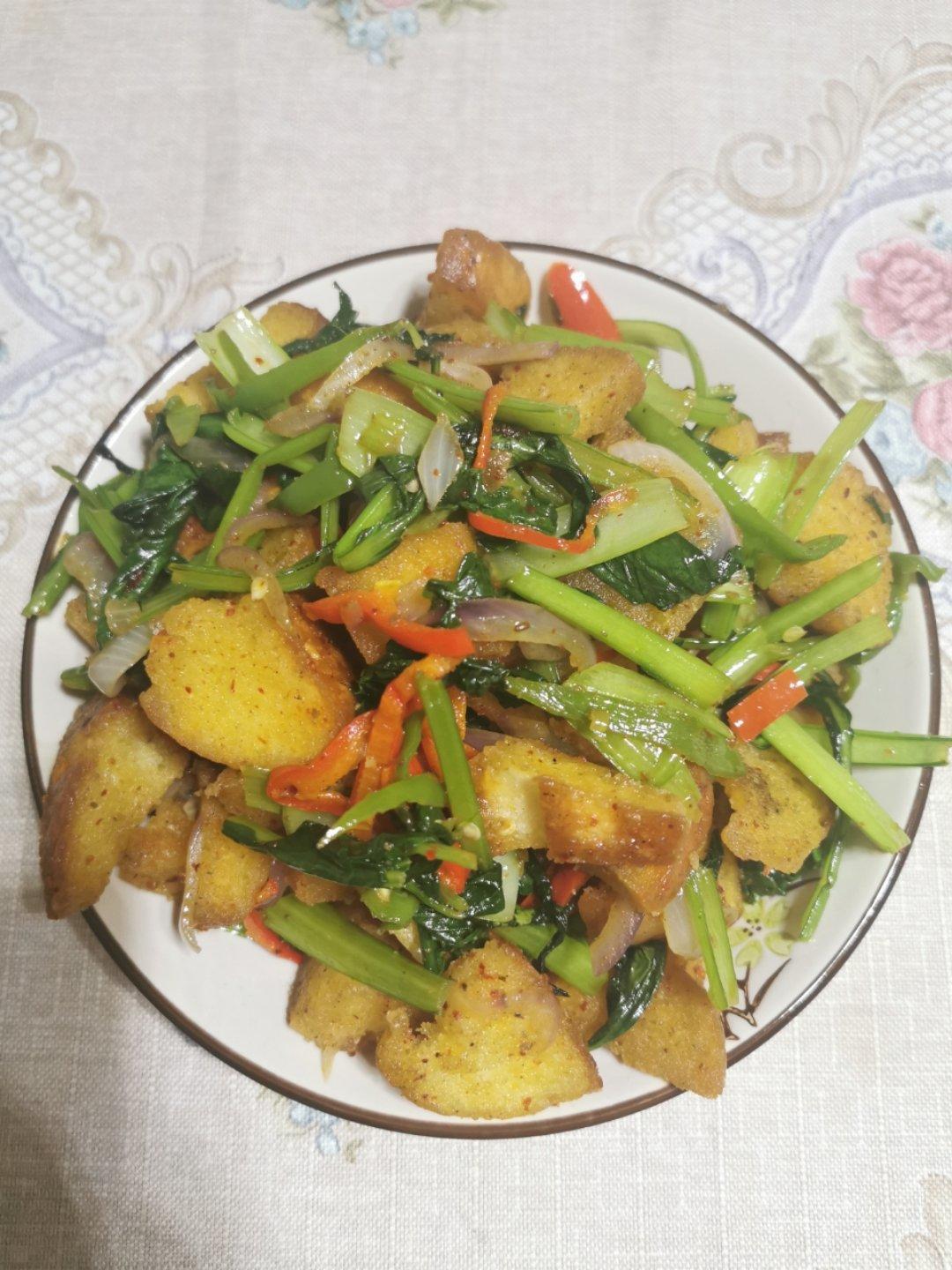 炒馍花