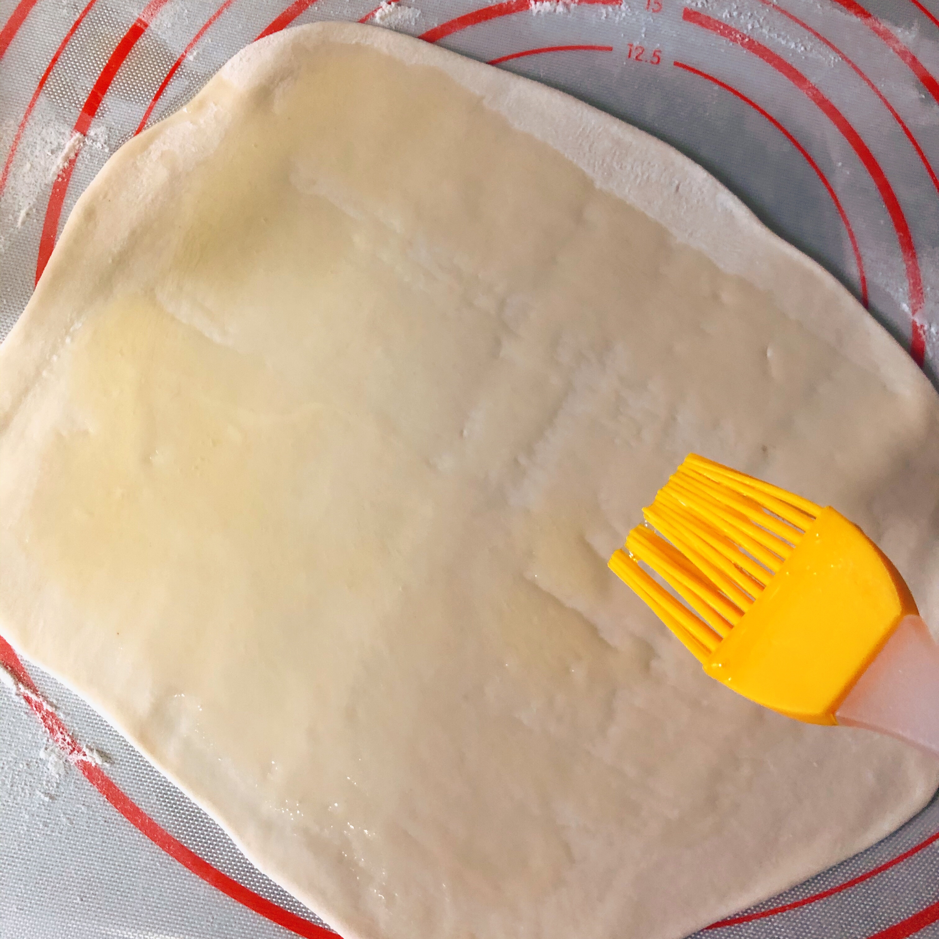 芝麻葱油饼的做法 步骤8