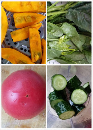 彩色蔬菜面条，宝宝营养健康的辅食！的做法 步骤1
