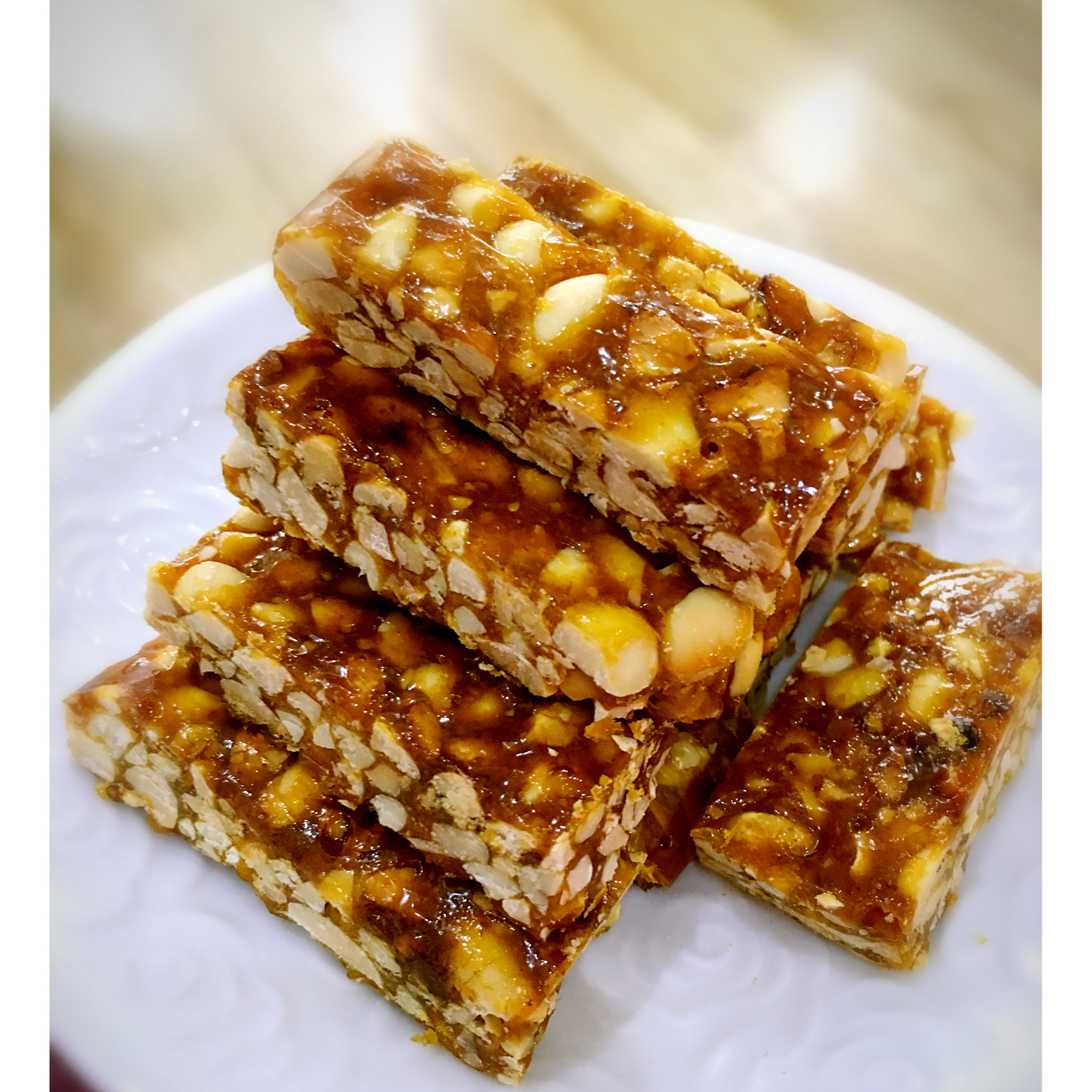 无水无油香脆花生糖