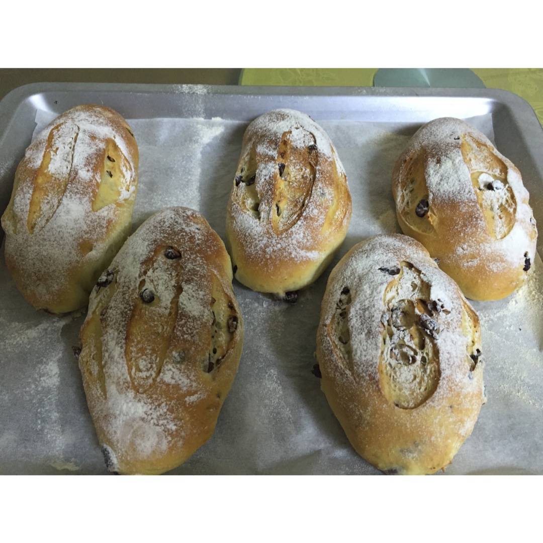 全麦牛奶蜜豆软欧