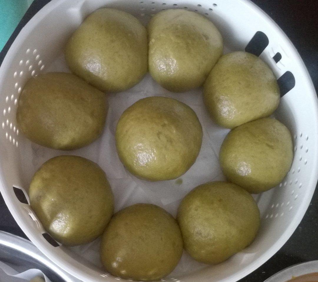 菠菜馒头的做法