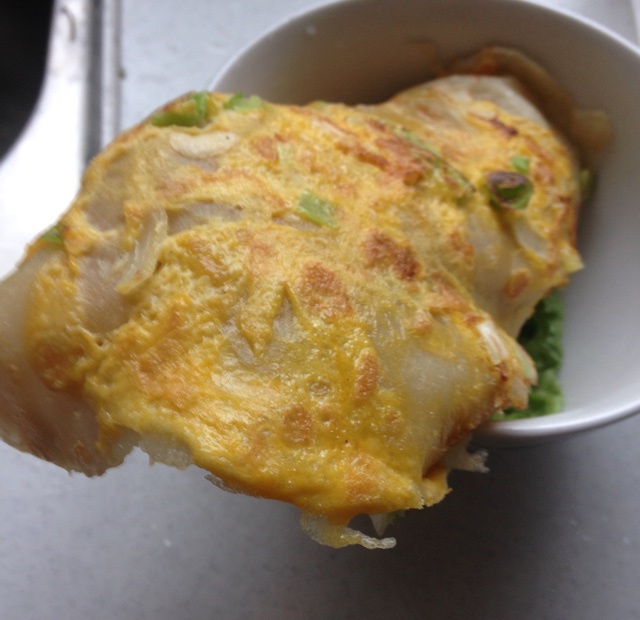 绿豆面煎饼果子