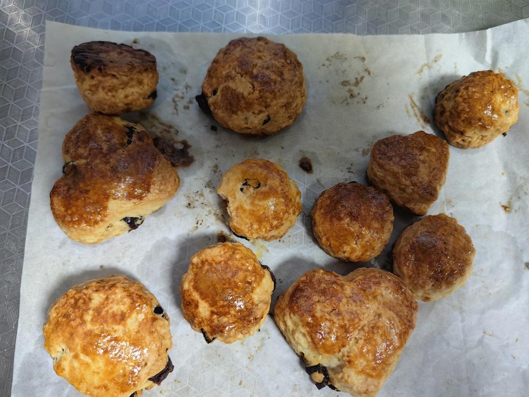 蔓越莓司康太好吃了！