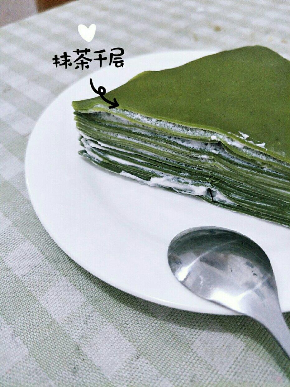 抹茶千层蛋糕