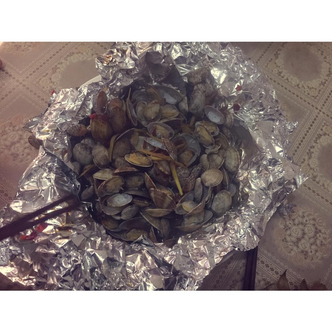 锡纸花甲/锡纸蛏子【曼食慢语】