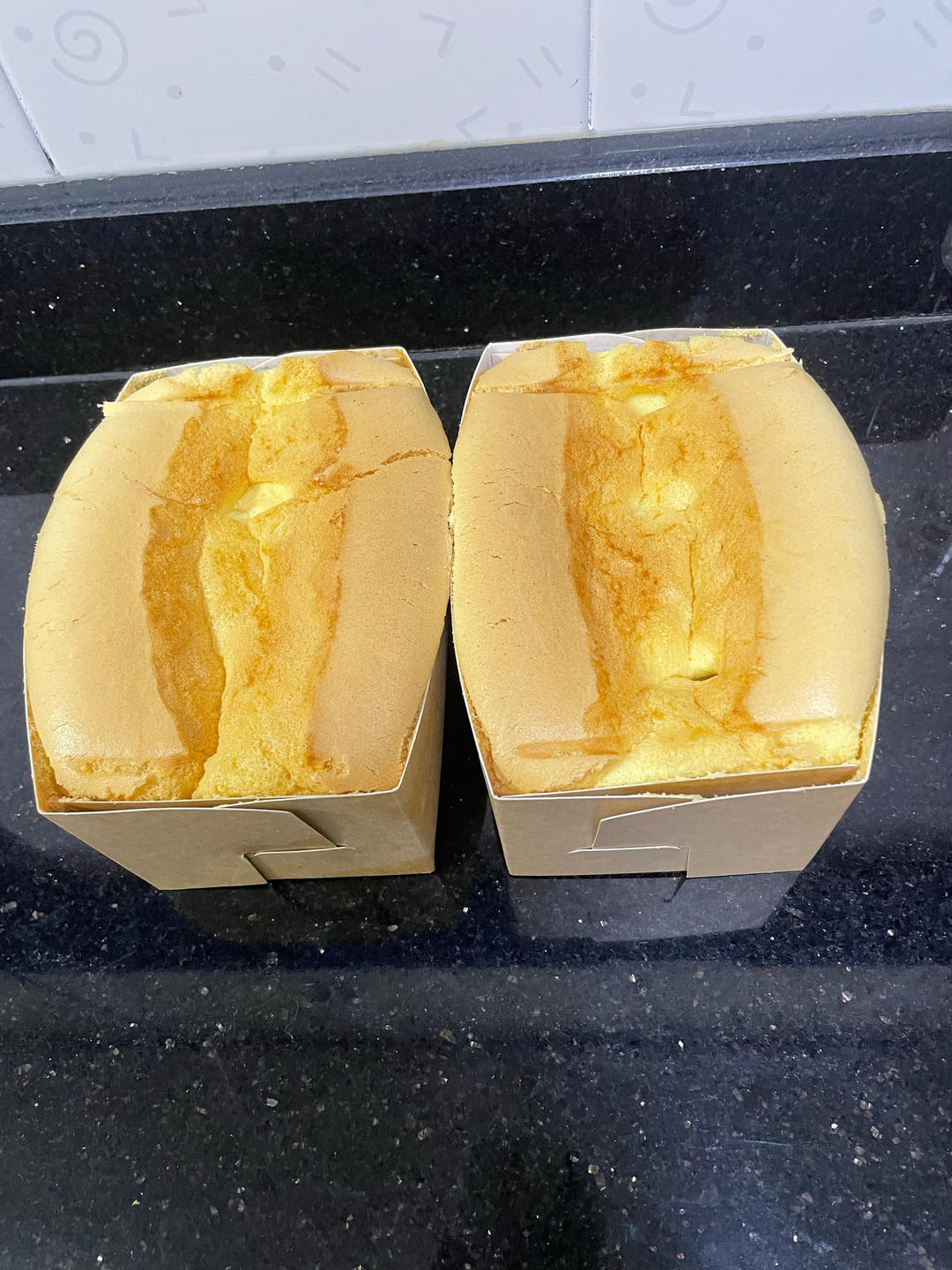 两种口味金枕蛋糕 | 不塌陷 无泡打粉