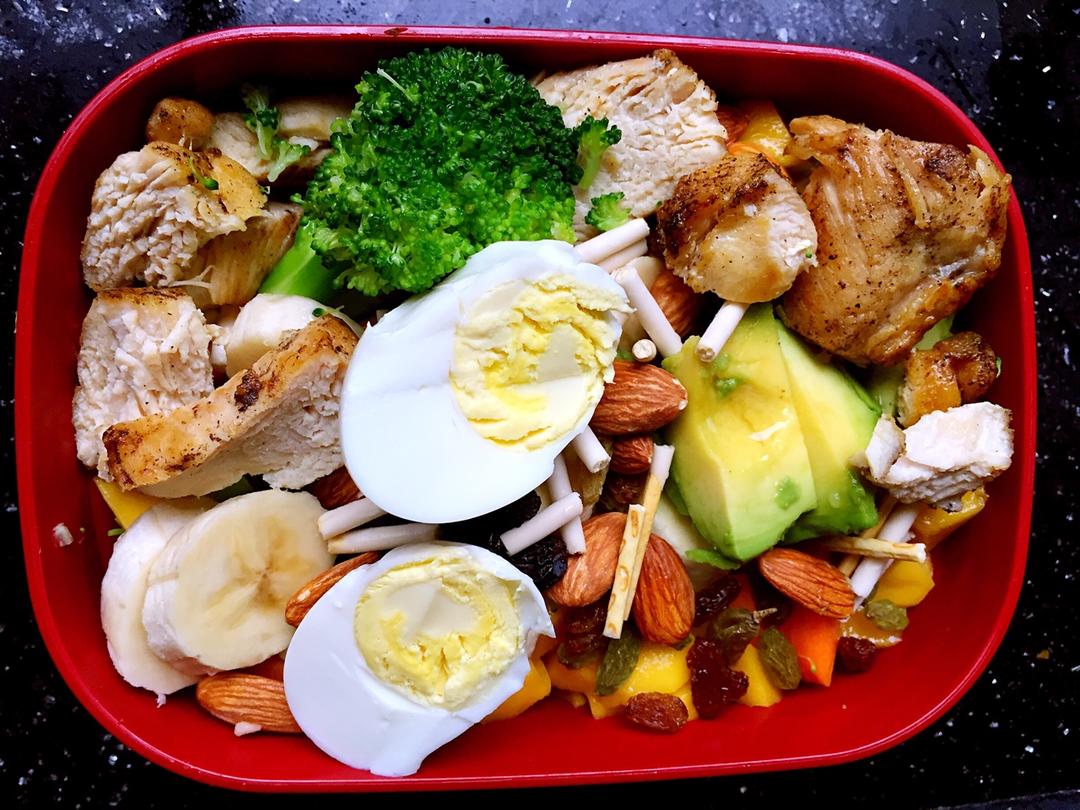 sky何做的健身餐