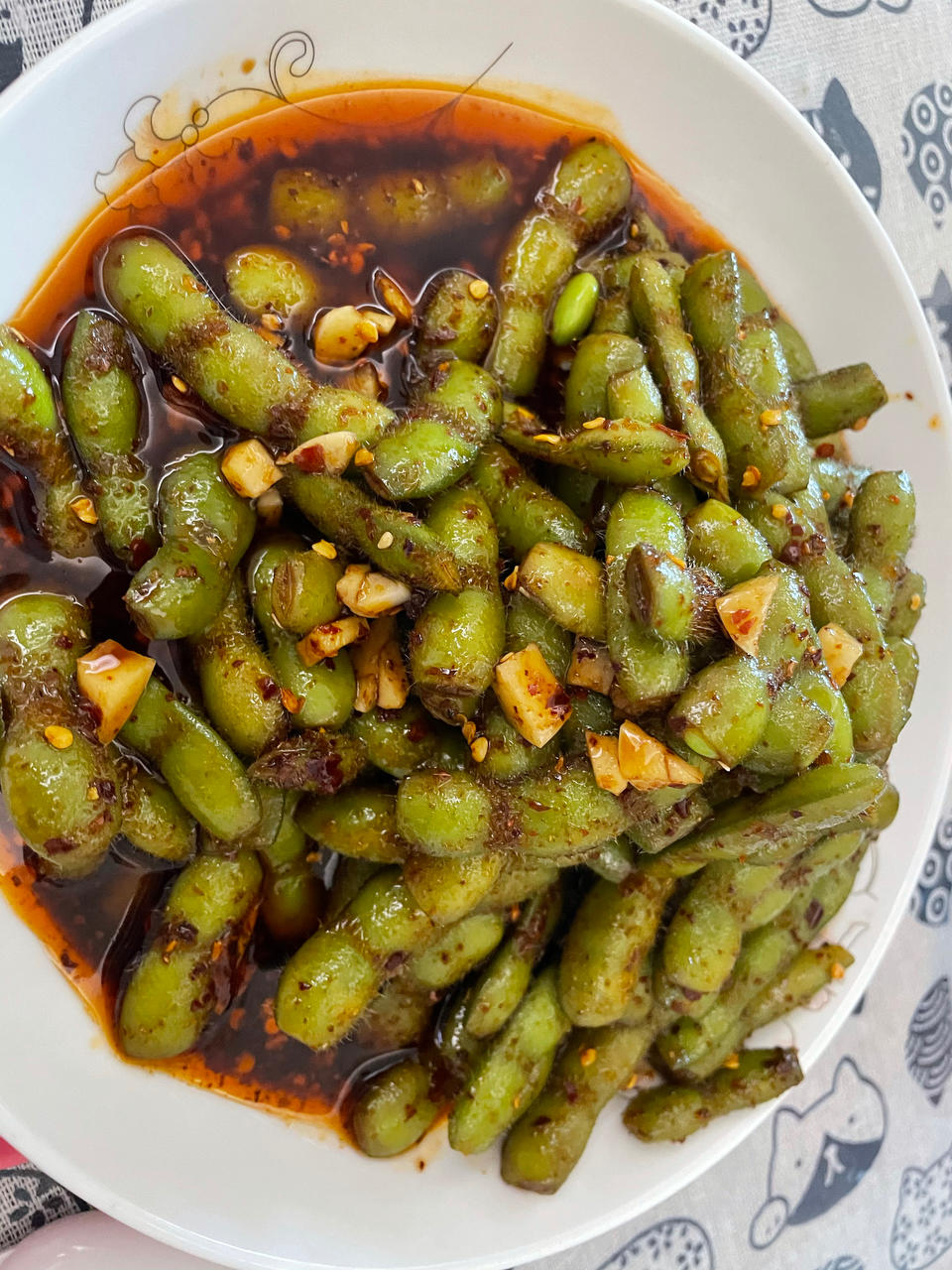 武汉夏夜狂欢菜 | 凉拌毛豆