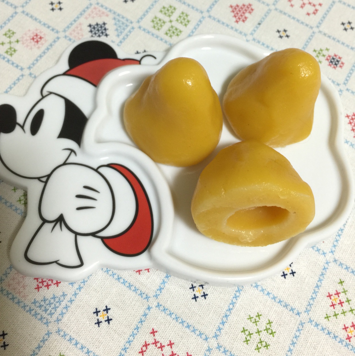 奶香糯米窝窝头