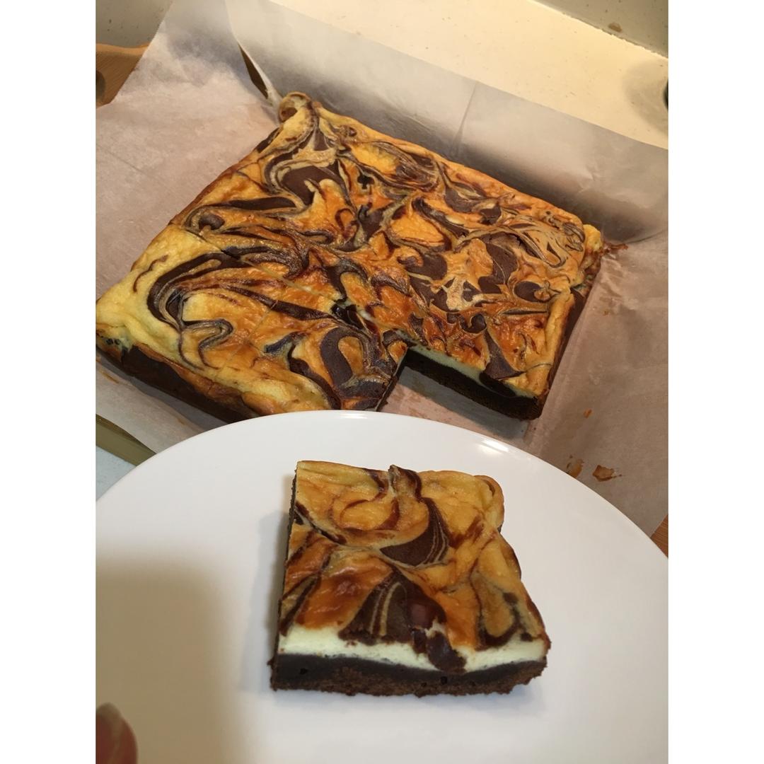 芝士布朗尼蛋糕 Cream Cheese Brownie