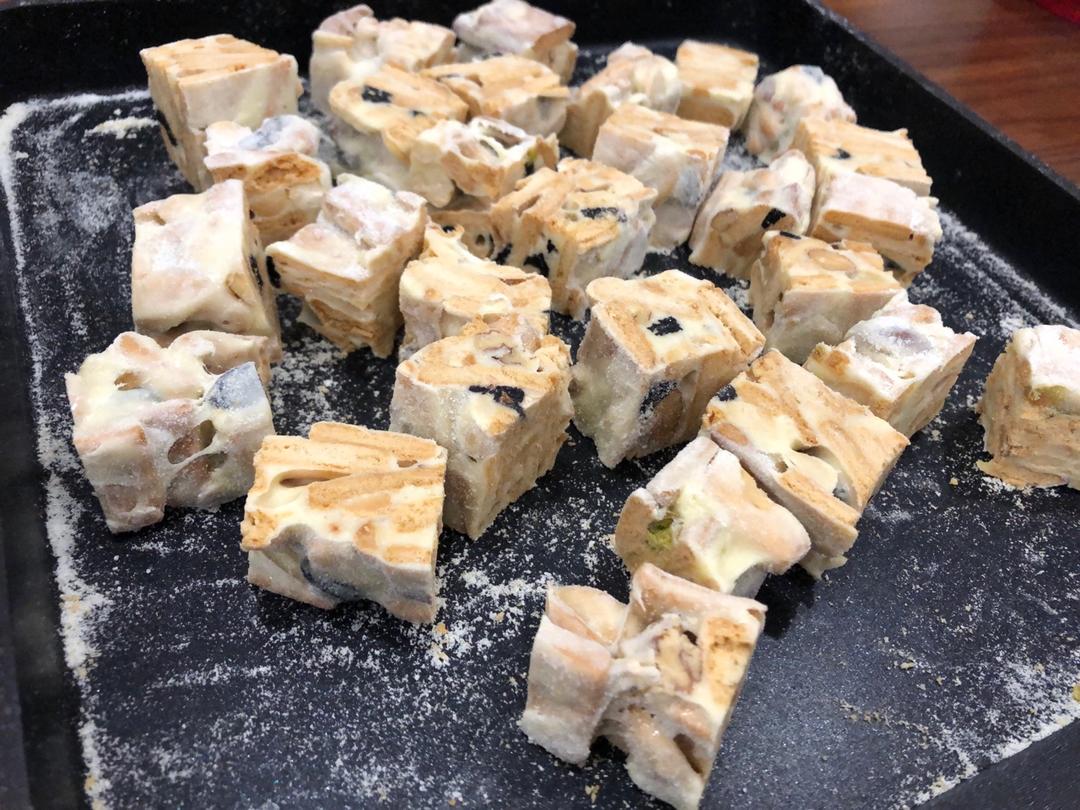 雪花酥  不甜版