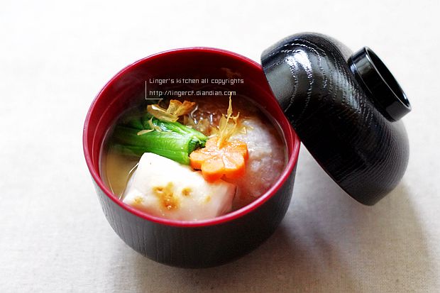 日式年糕汤——白酱汤