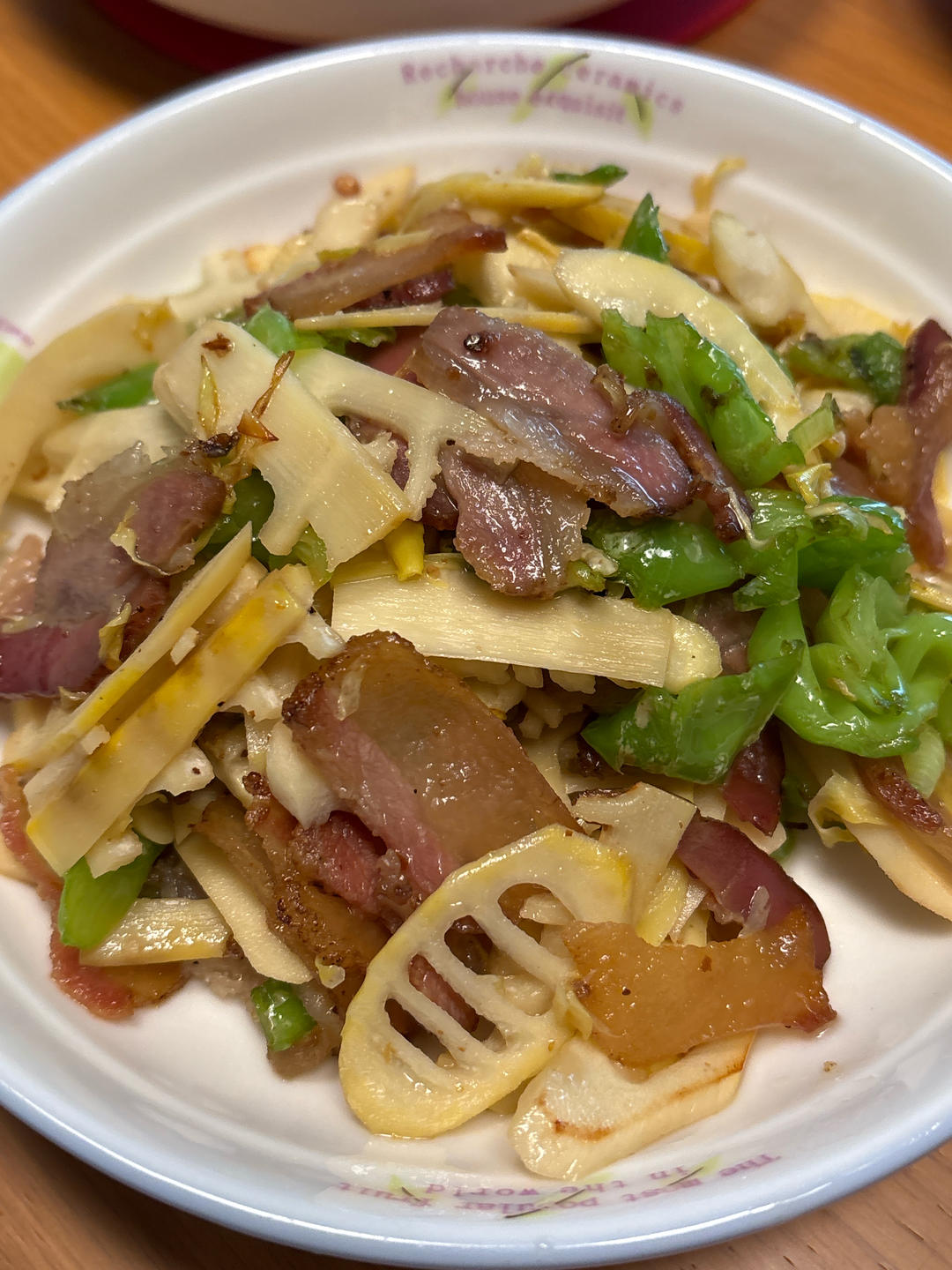 小竹笋炒腊肉