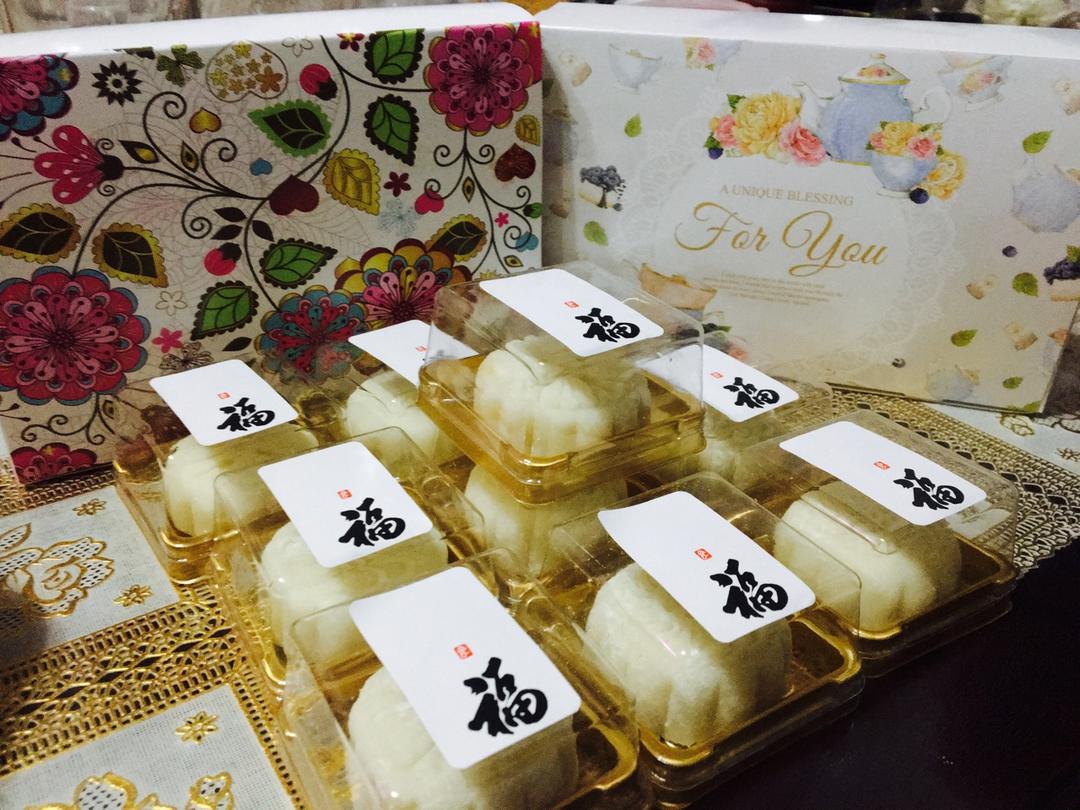 《Tinrry下午茶》冰皮月饼（奶黄馅）