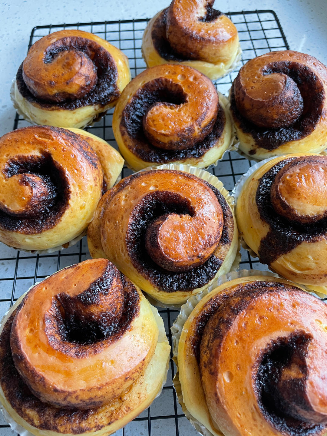 红糖肉桂面包卷!独特的风味！