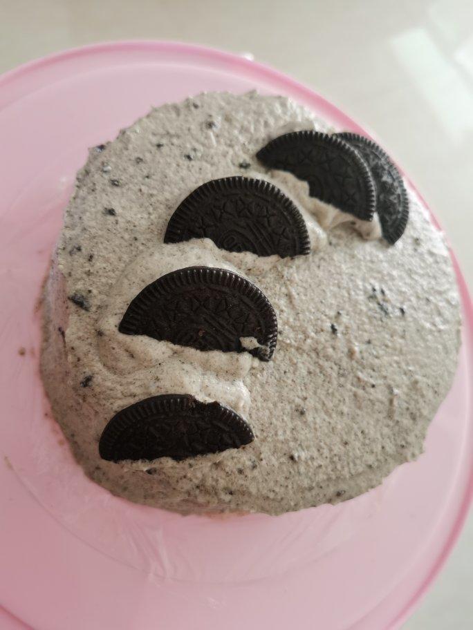 6寸奥利奥咸奶油蛋糕