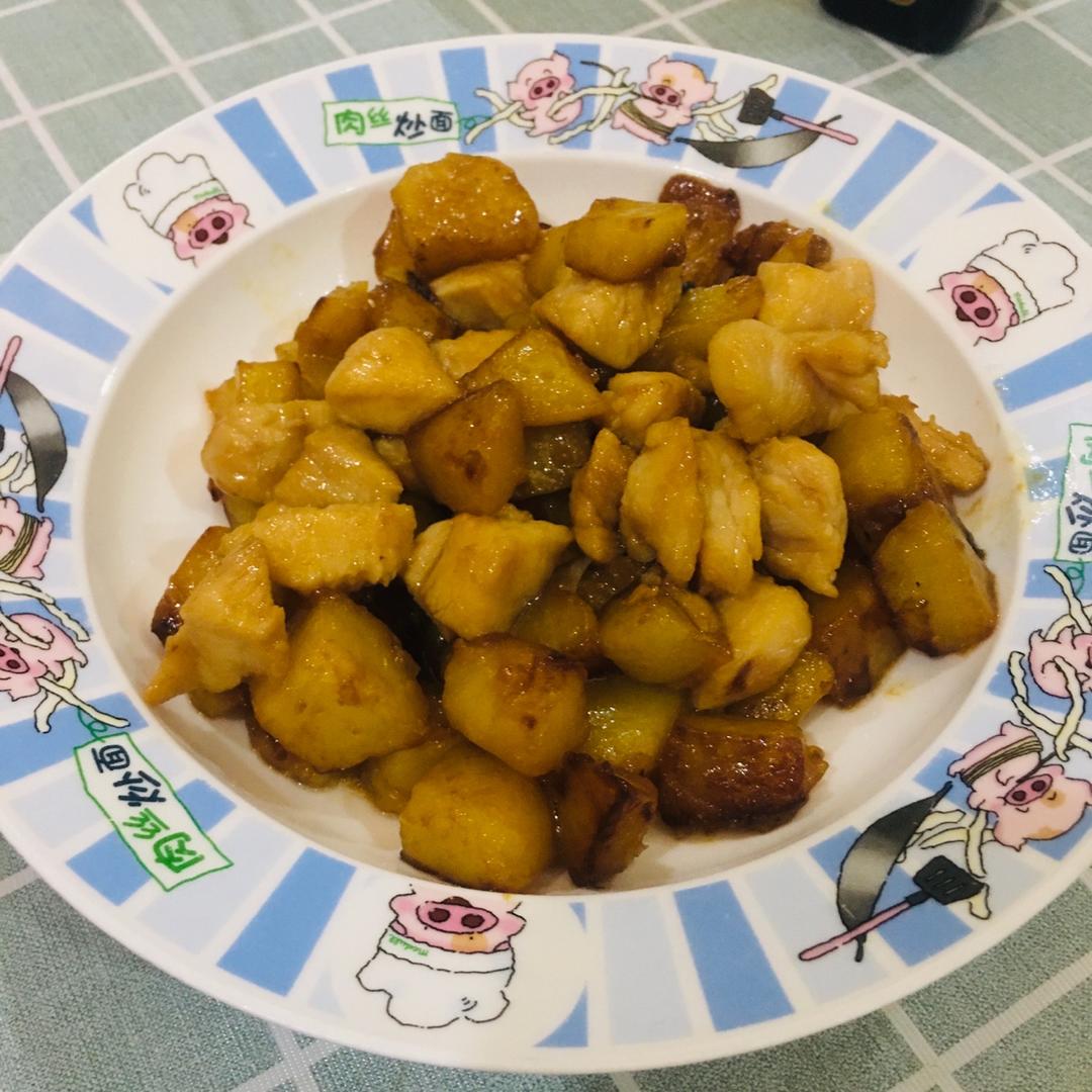 干煎土豆鸡胸肉