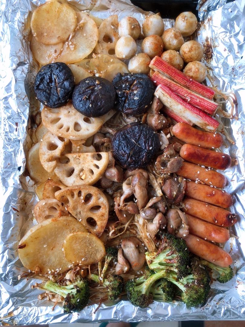 自制烤箱版烧烤，简单好吃过烧烤摊