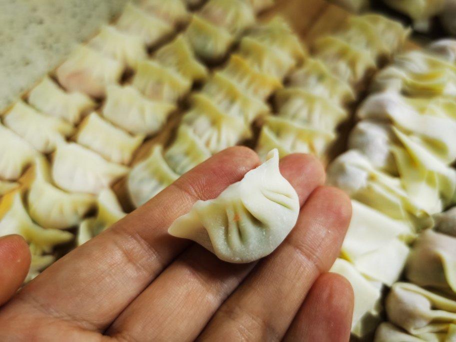 跳舞的夜星做的宝宝辅食—简单快手的迷你水饺(小饺子)