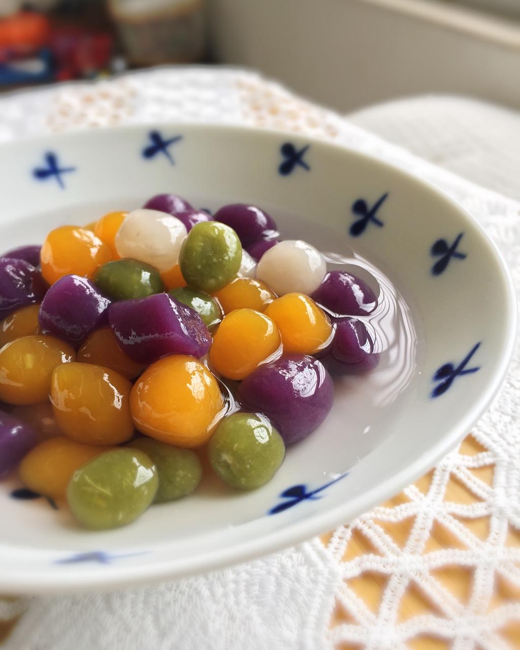 三色芋圆