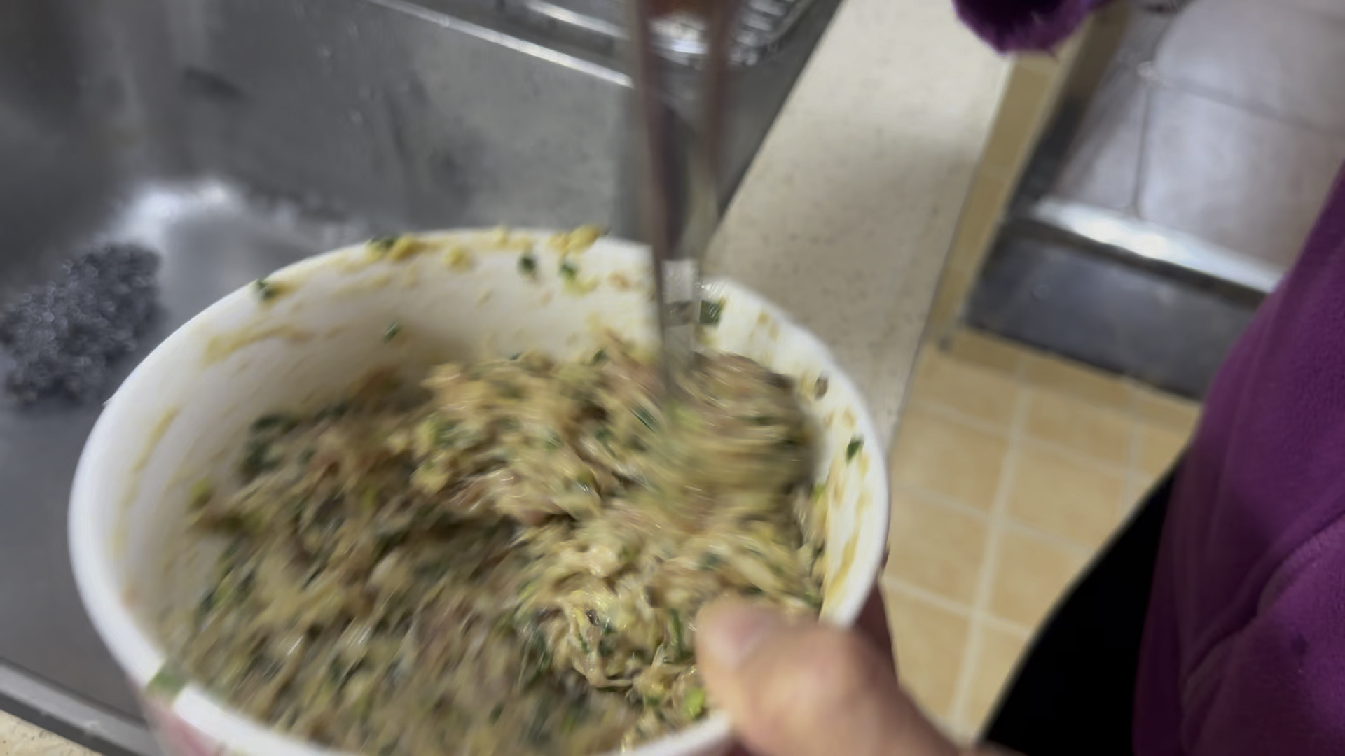 厨师机做东北手工饺子的做法 步骤5